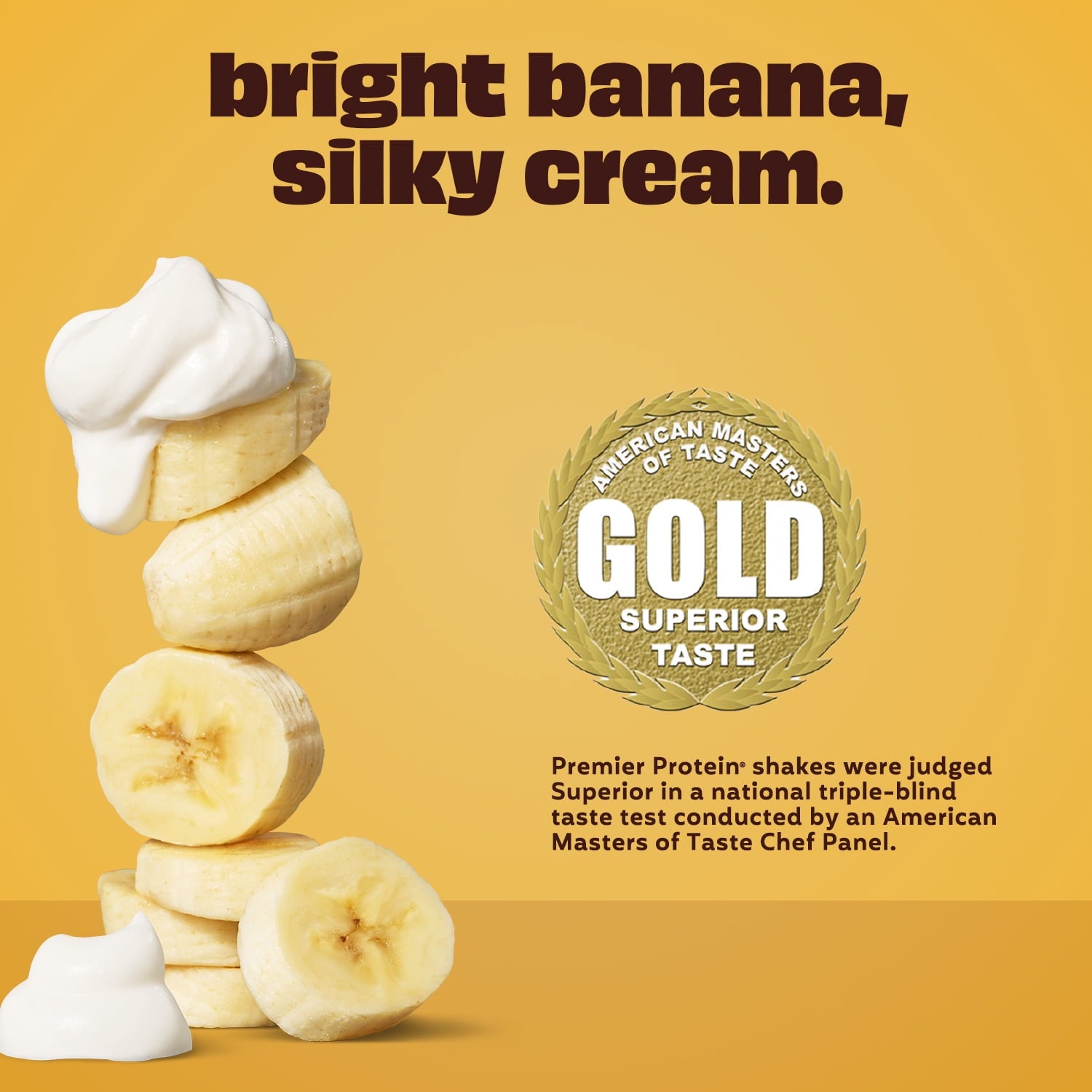 Premier Protein Shake, Bananas & Cream, 30g Protein, 11 Fl Oz, 4 Ct