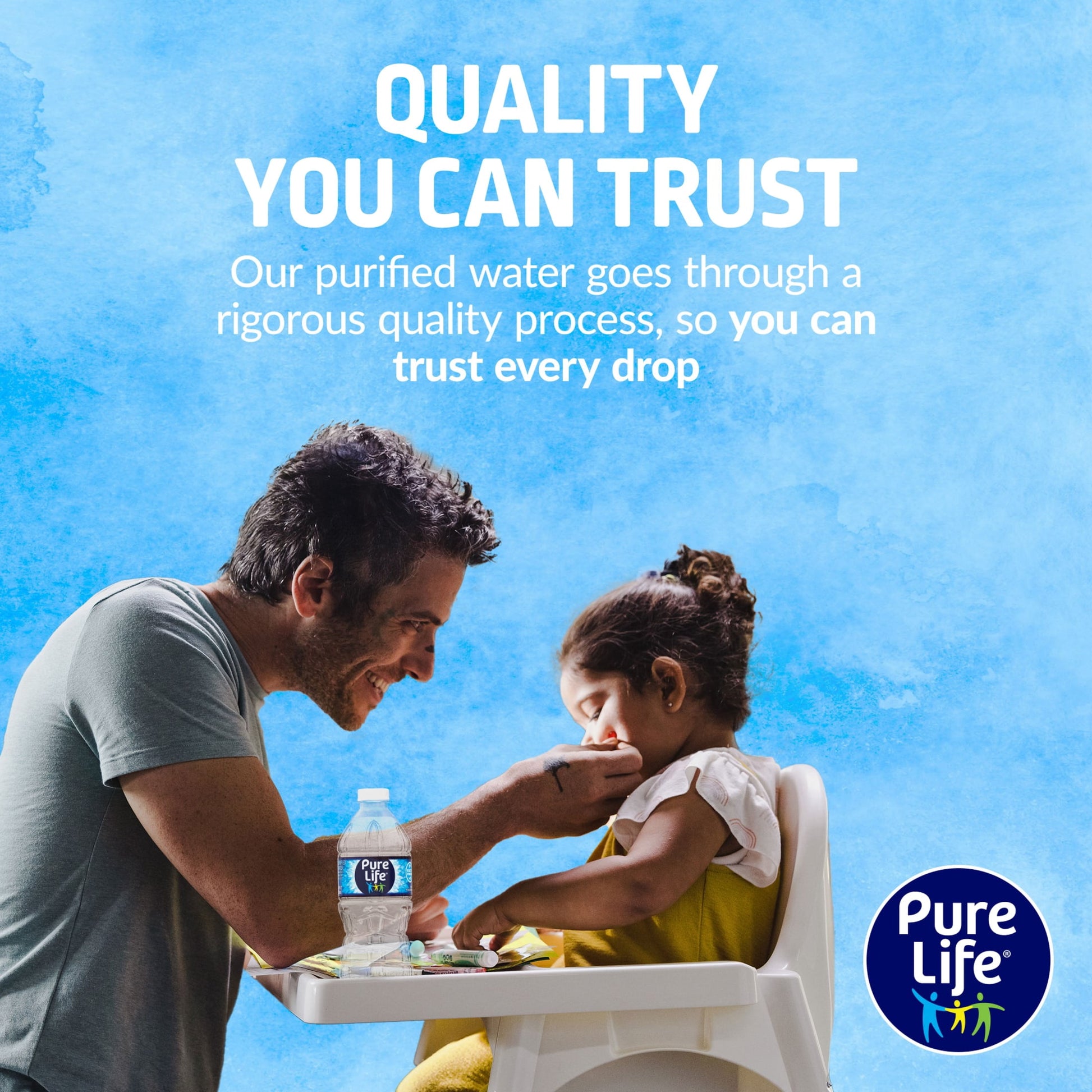 Pure Life Purified Water, 16.9 fl oz, 35-pack Plastic Bottles