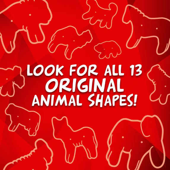 (pack of 2)Stauffer's Simply Animals Original Animal Crackers, Fun Kid Snacks, 24oz Resealable Family Size Bear Jug