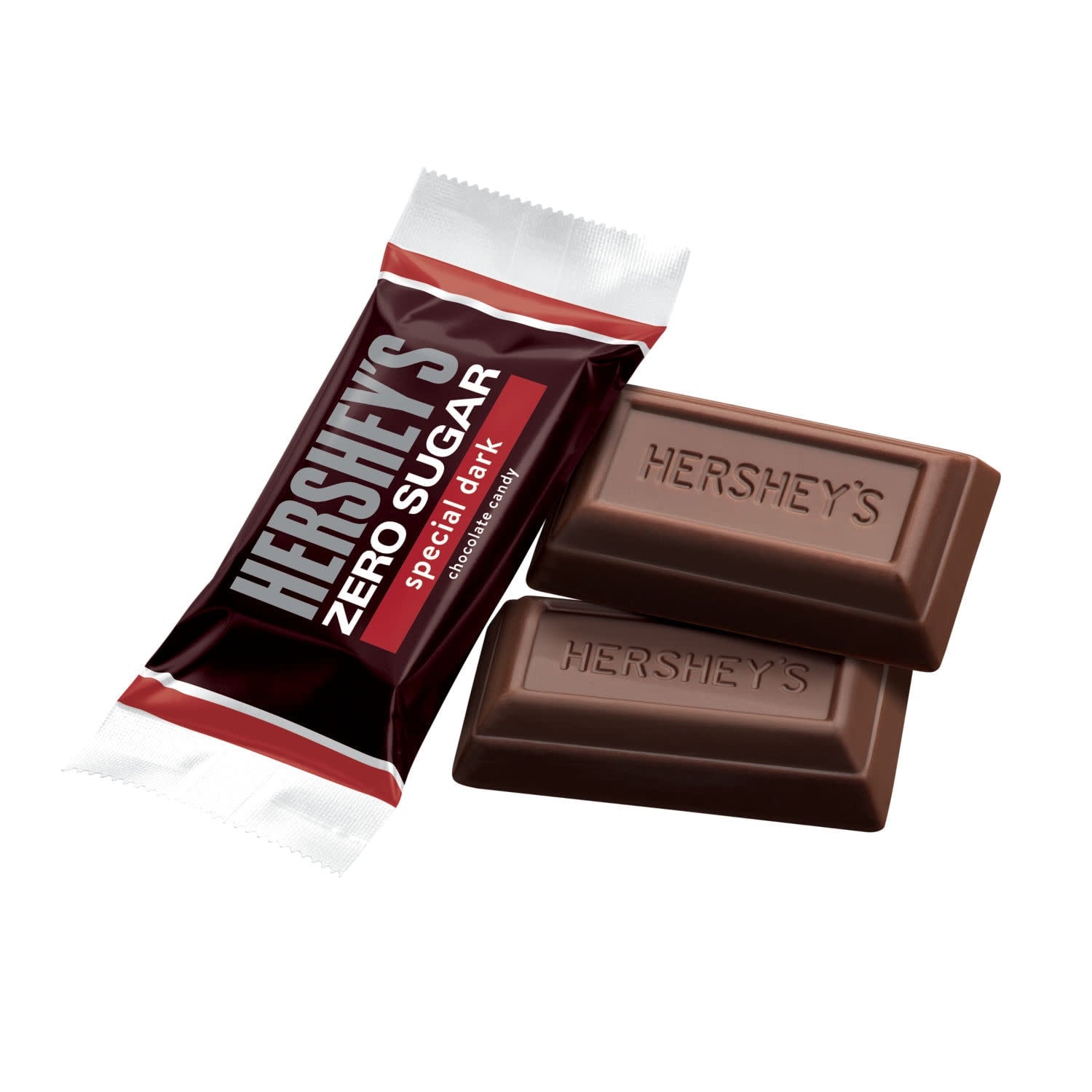 Hershey's Special Dark Zero Sugar Chocolate Candy, Bag 5.1 oz