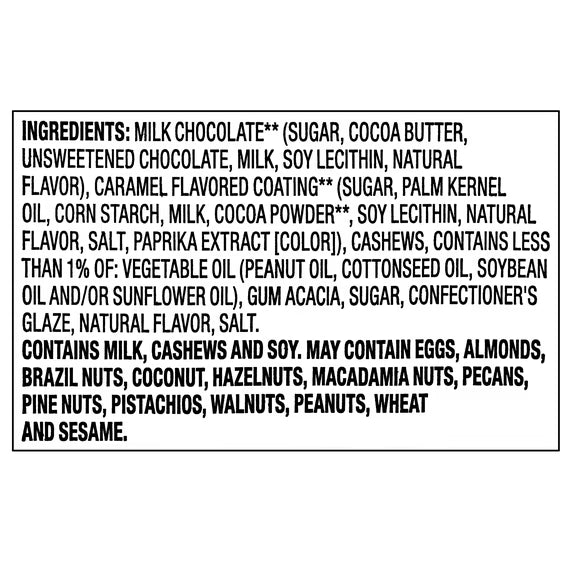 (3 pack) bettergoods Milk Chocolate Salted Caramel Flavored Cashews, 11 oz