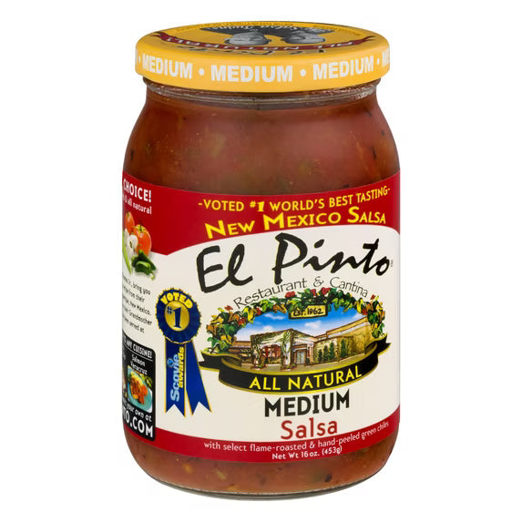 El Pinto Medium Salsa, 16 oz (Pack Of 2)