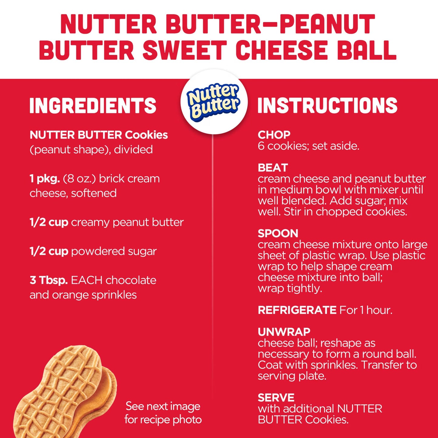 NUTTER BUTTER Double Nutty Peanut Butter Sandwich Cookies, Family Size, 15.27 oz( 3 pack)