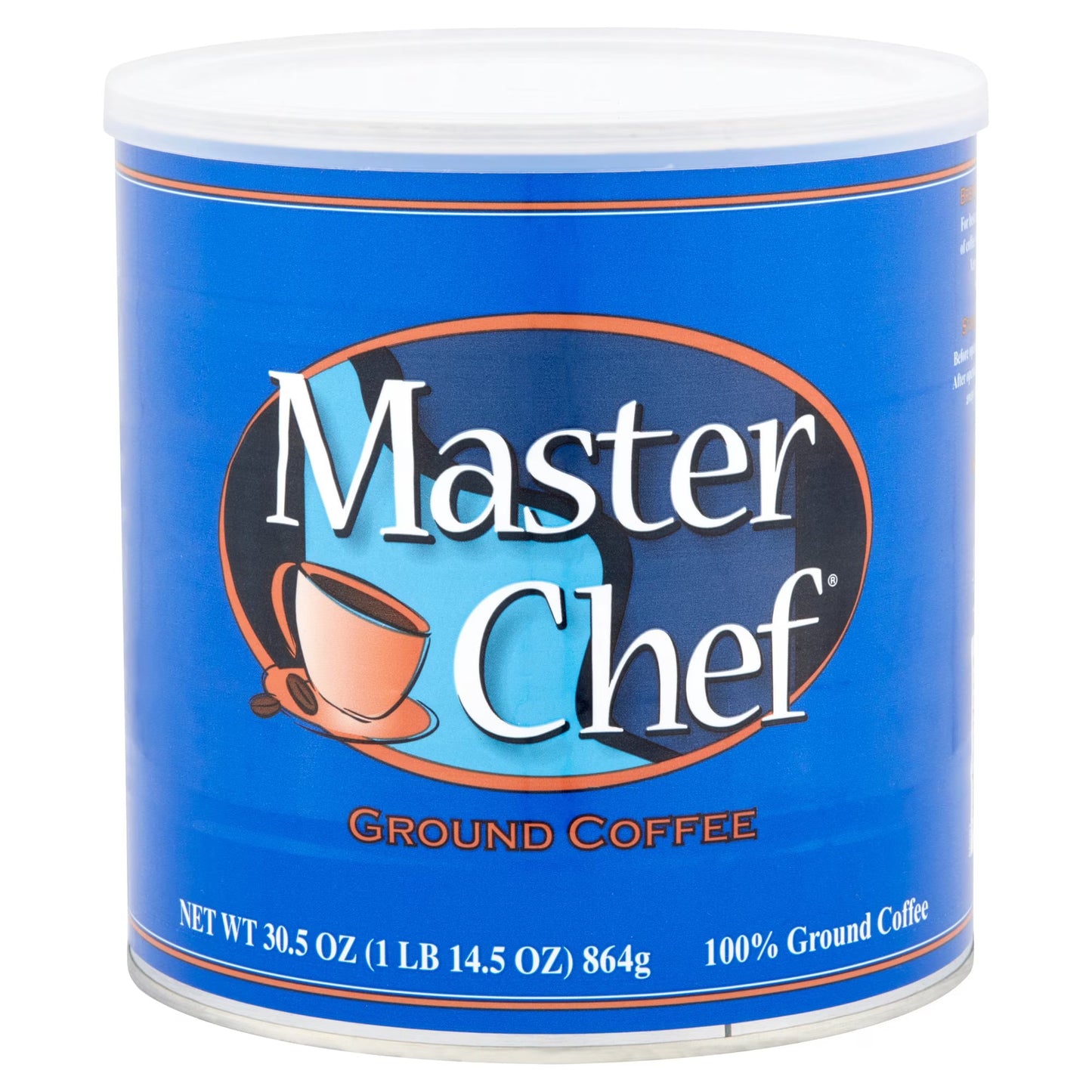 Master Chef Ground Coffee, 30.5 oz( 2 pack)