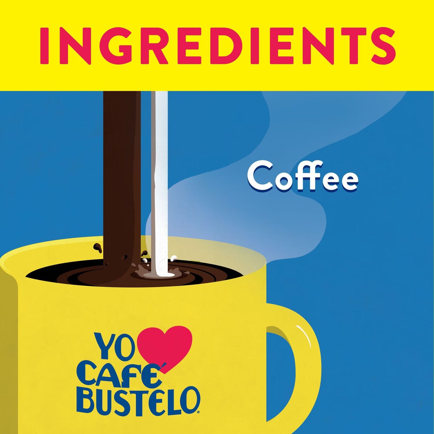 Cafe Bustelo, Espresso Style Dark Roast Ground Coffee, 10 oz Can( pack of 2)