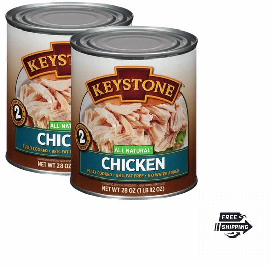 Keystone All Natural Chicken, 28 oz Can (2 Pack) ( FREE SHIPPING )