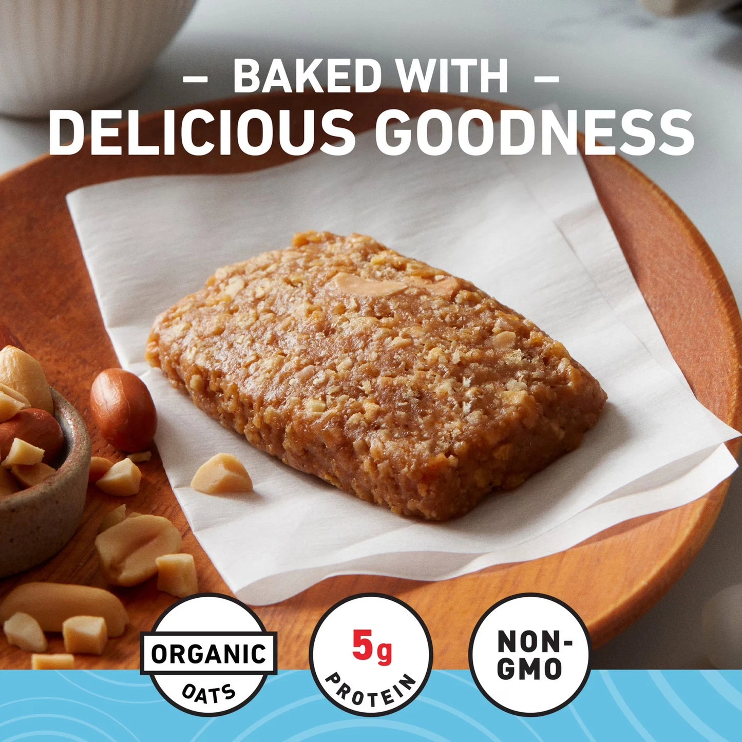 CLIF BAR Minis Crunchy Peanut Butter Flavor Snack-Size Energy Bars, 10ct